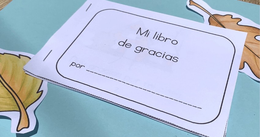 Thanksgiving book in Spanish