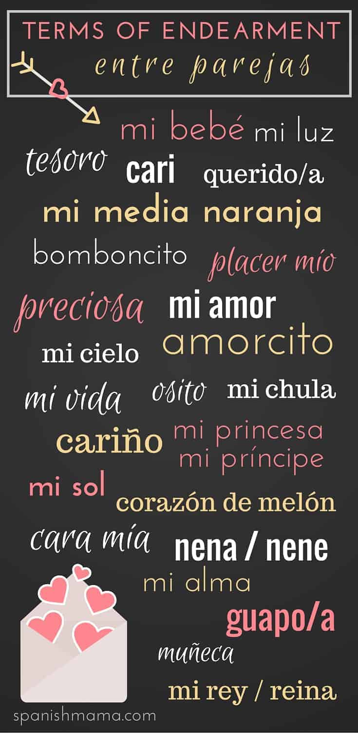 Terms of Endearment in Spanish