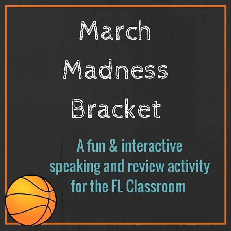 March Madness Bracket Activity