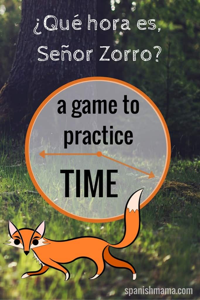 ¿Qué hora es, Señor Zorro-
