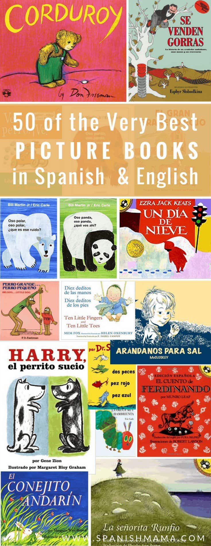 Picture Books for Kids in Spanish and English