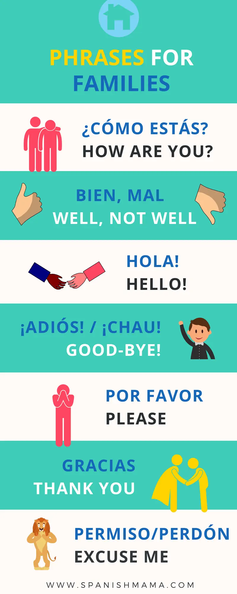 spanish phrases for kids