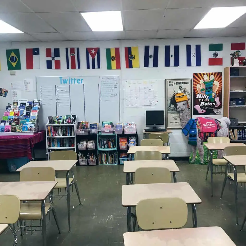 spanish classroom decorating ideas