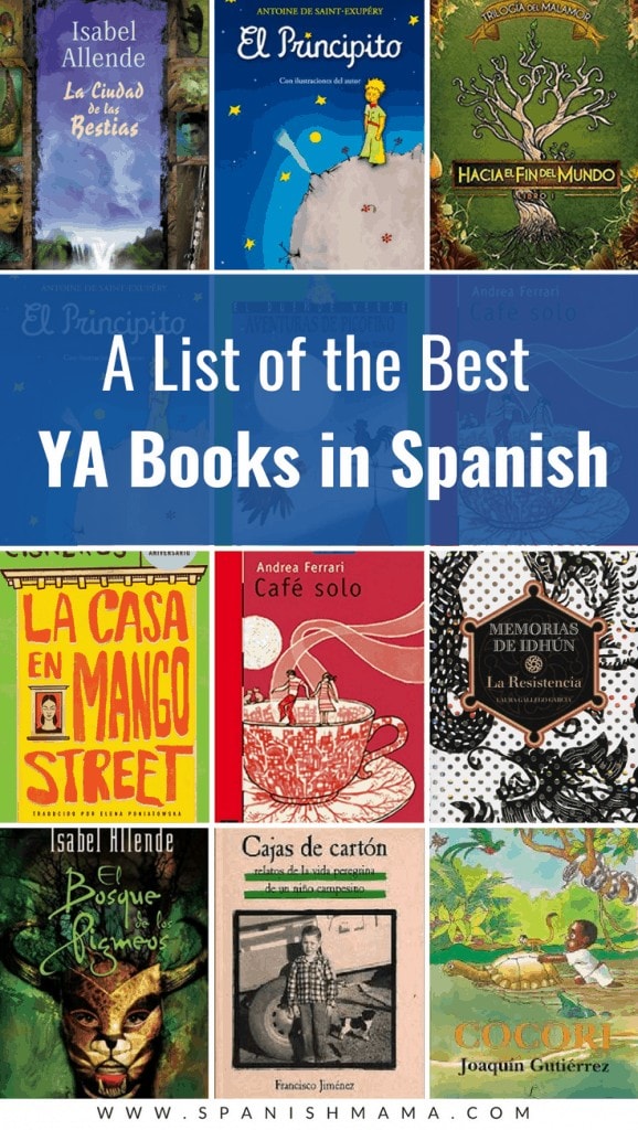 YA Spanish books for teens