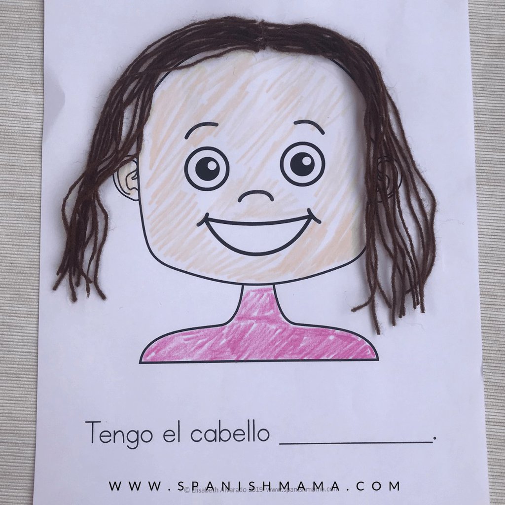 el cabello in Spanish