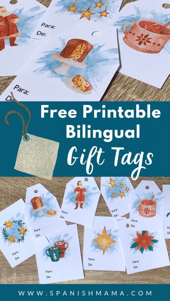 Spanish gift tags