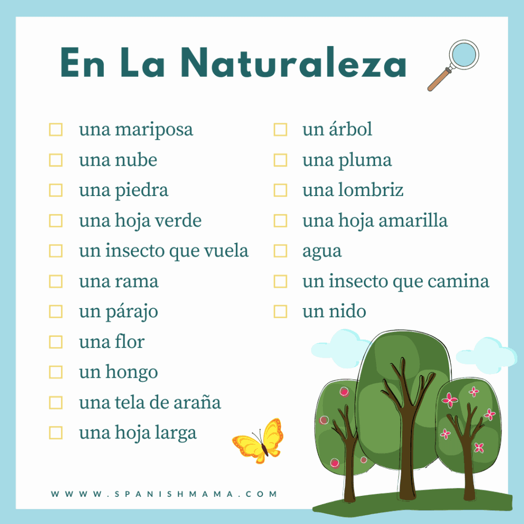 spanish nature hunt