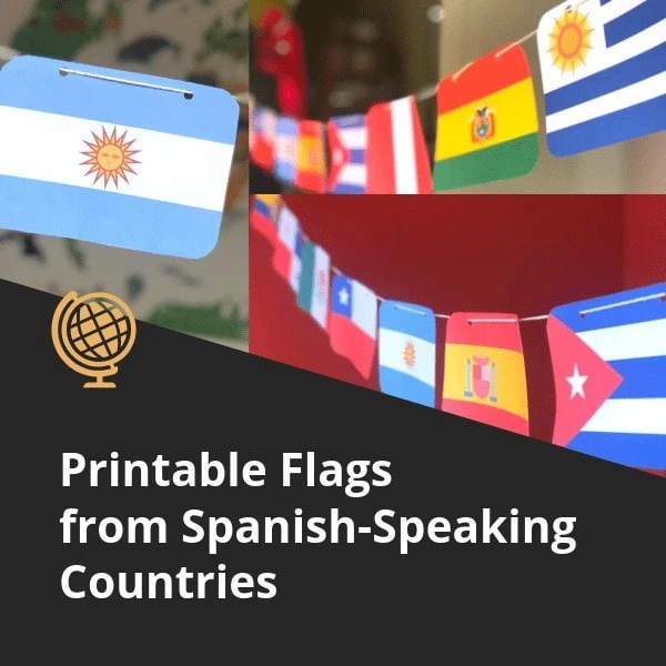 Flags from Spanish-Speaking Countries (2)