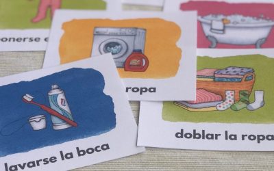 Spanish Chores and Printable Cards for kids