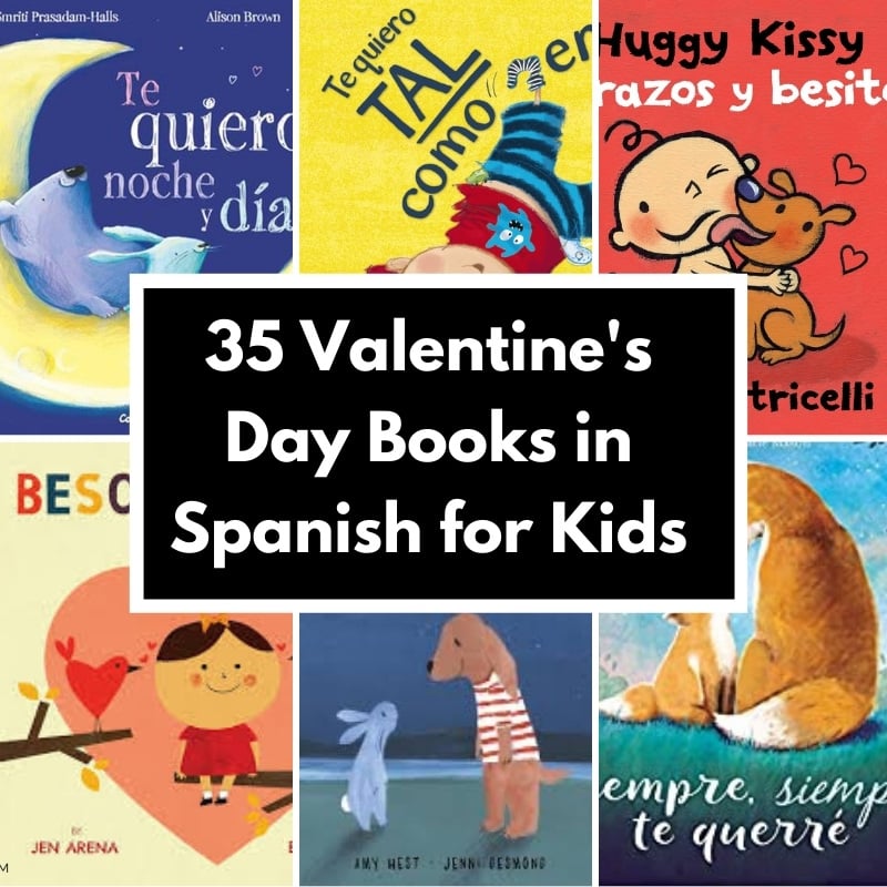 valentine's books in spanish