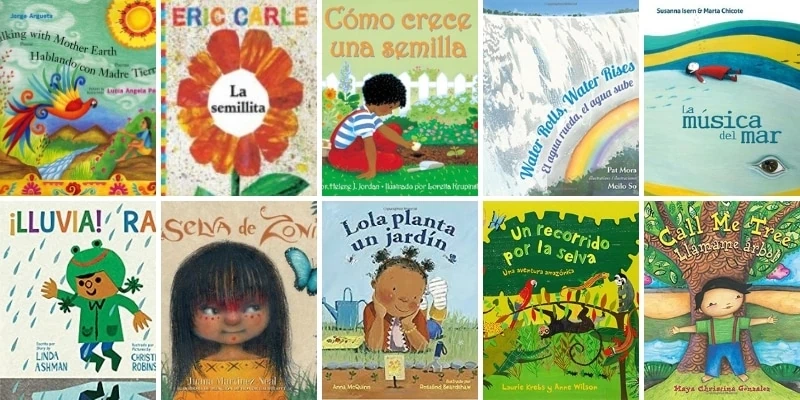 Spanish Nature Words and Books for Earth Day