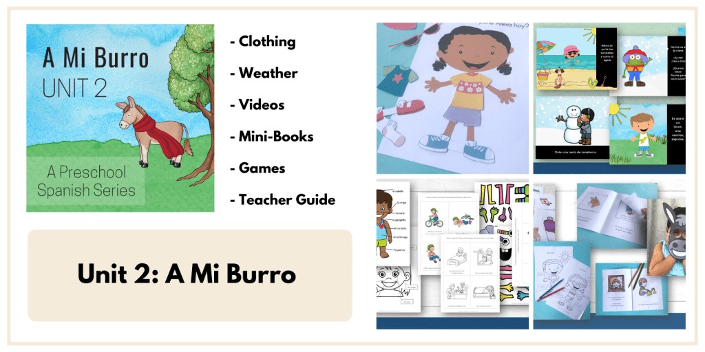 Spanish Clothing Songs for Kids - Spanish Playground