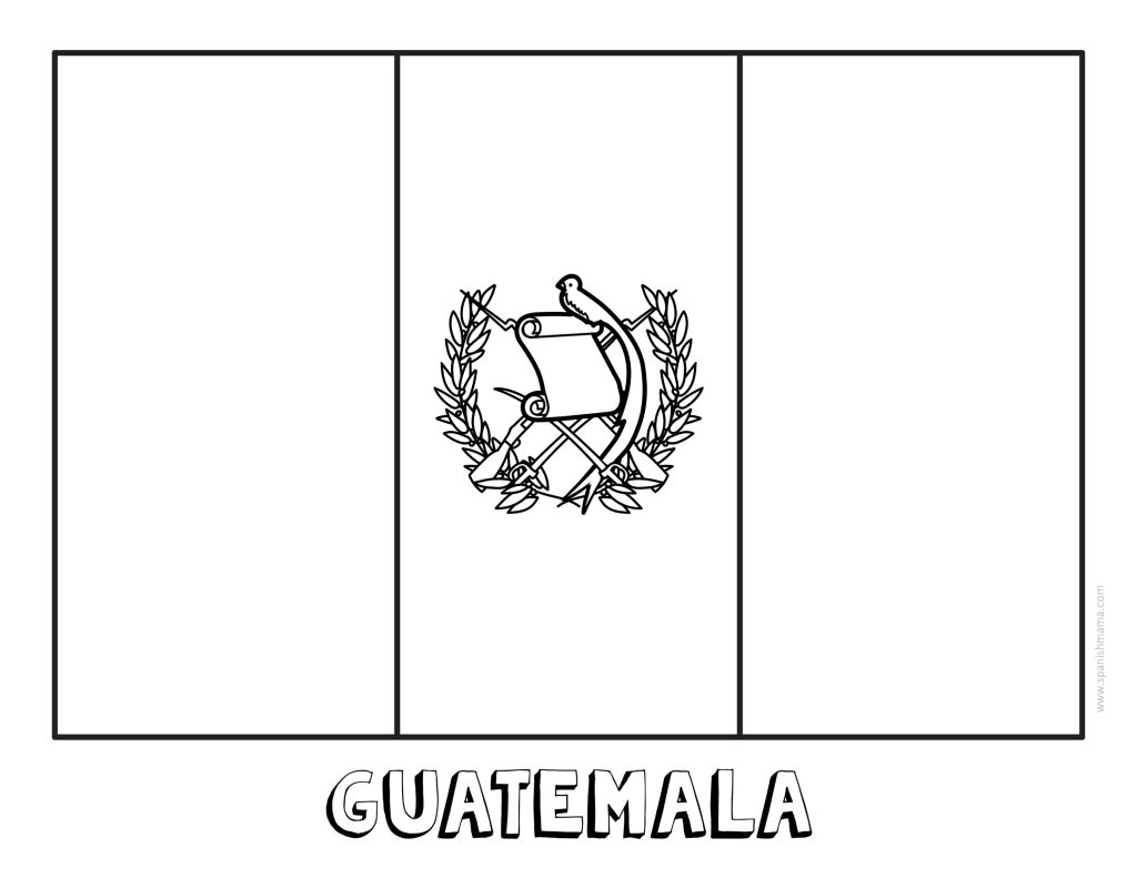 Guatemala Coloring Pages