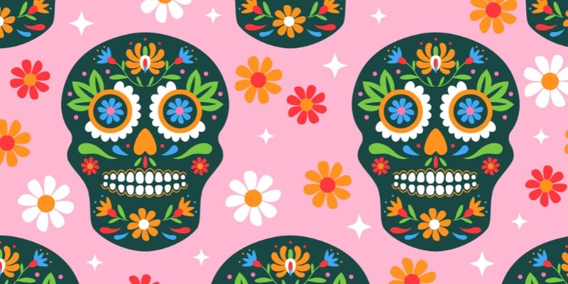 Free Spanish Worksheets for Day of the Dead